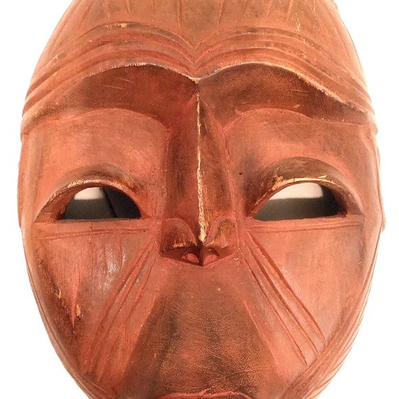Vintage Wooden African Mask - Picture 11 of 11
